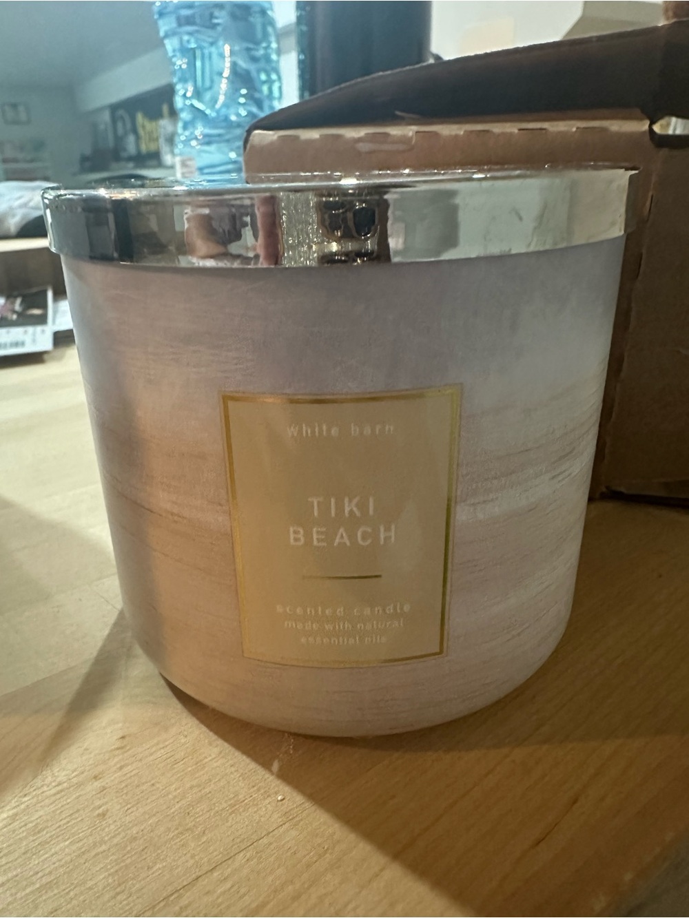 Scented Candle Bottom Label
